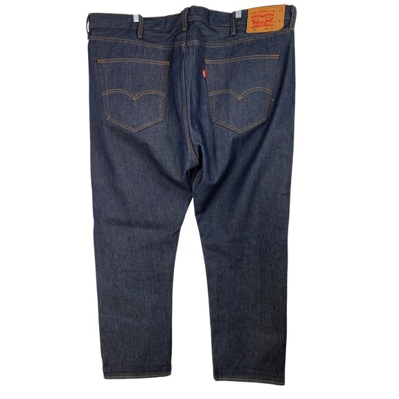Levis 501 Original Fit Mens Jeans W46 L32 Button Fly Denim RM10203 Big & Tall - Picture 2 of 10